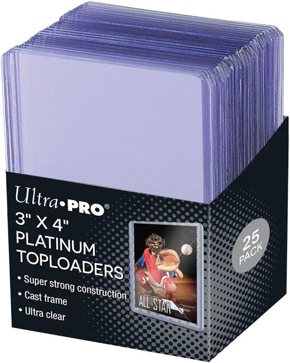 Ultra Pro - 3" x 4" Platinum Top Loader