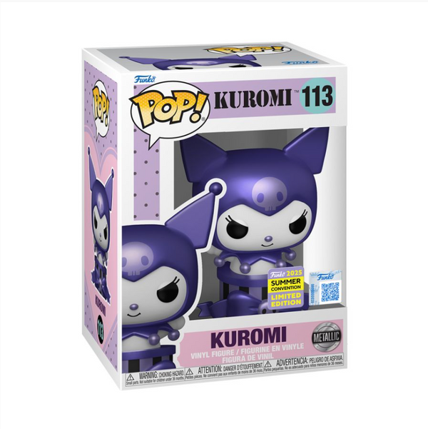 Hello Kitty - Kuromi Purple Metallic SDCC 2025 Pop! Vinyl 113