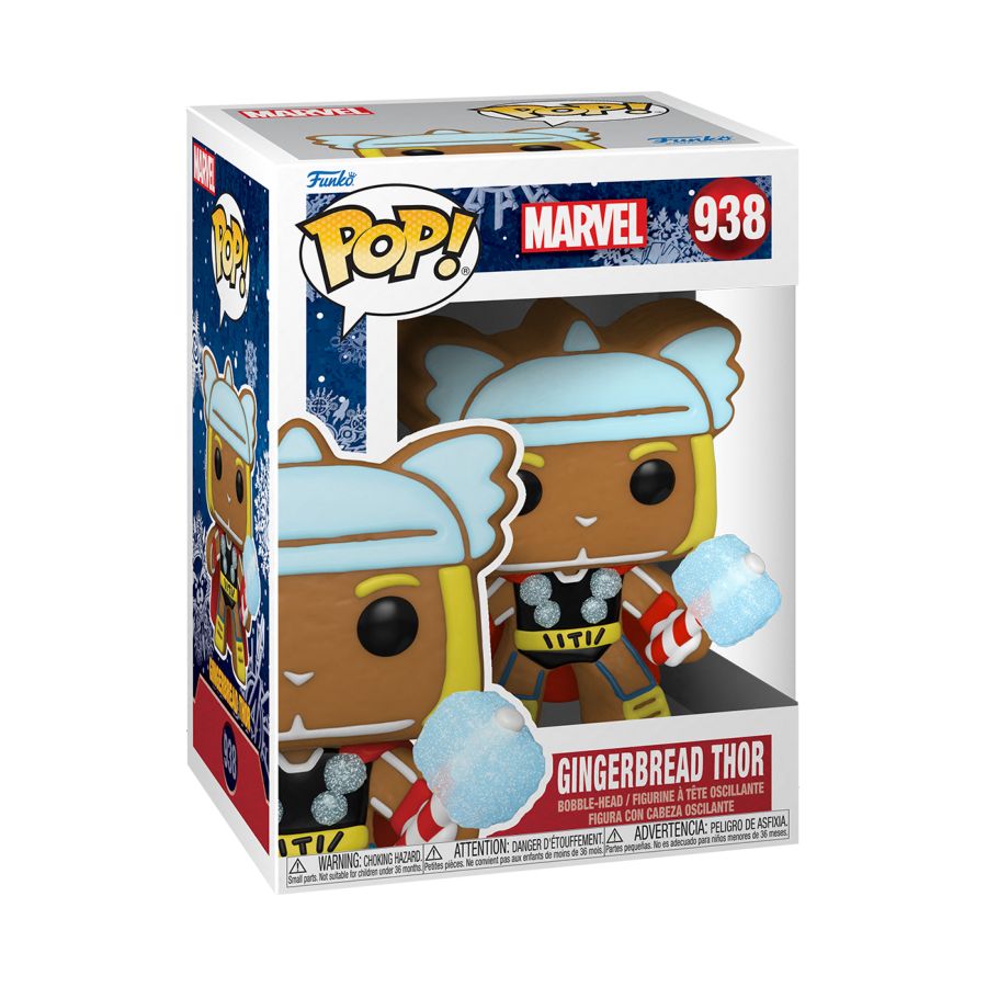 Thor Gingerbread Marvel Comics - Thor Gingerbread Pop! Vinyl 938