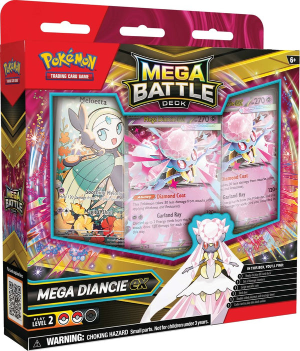 Pokemon TCG - Mega Battle Deck—Mega Gengar ex / Mega Diancie ex