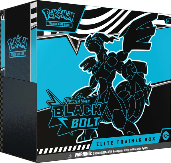 Pokemon TCG - Scarlet & Violet— Black Bolt Elite Trainer Box