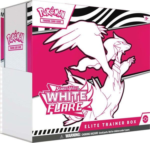 Pokemon TCG - Scarlet & Violet— White Flare Elite Trainer Box
