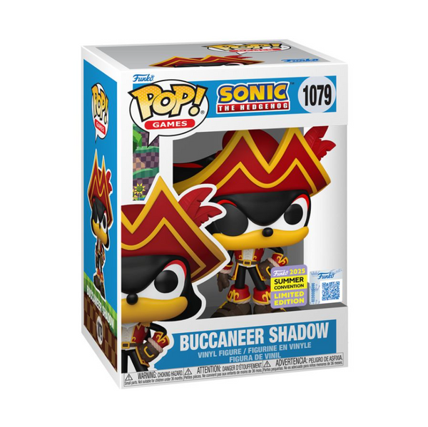Sonic - Buccaneer Shadow SDCC 2025 Pop! Vinyl 1079