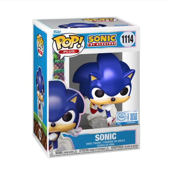 Sonic The Hedgehog - Sonic (Pearlescent) Pop! Plus 1114