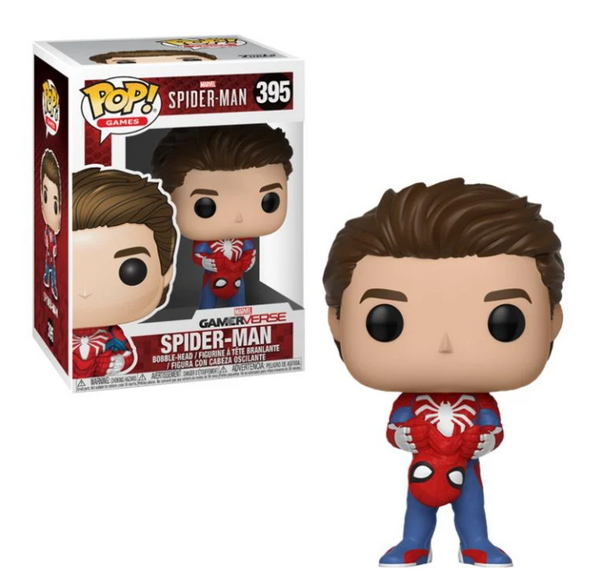 Spider-Man (Video Game 2018) - Spider-Man Unmasked Pop! Vinyl 395