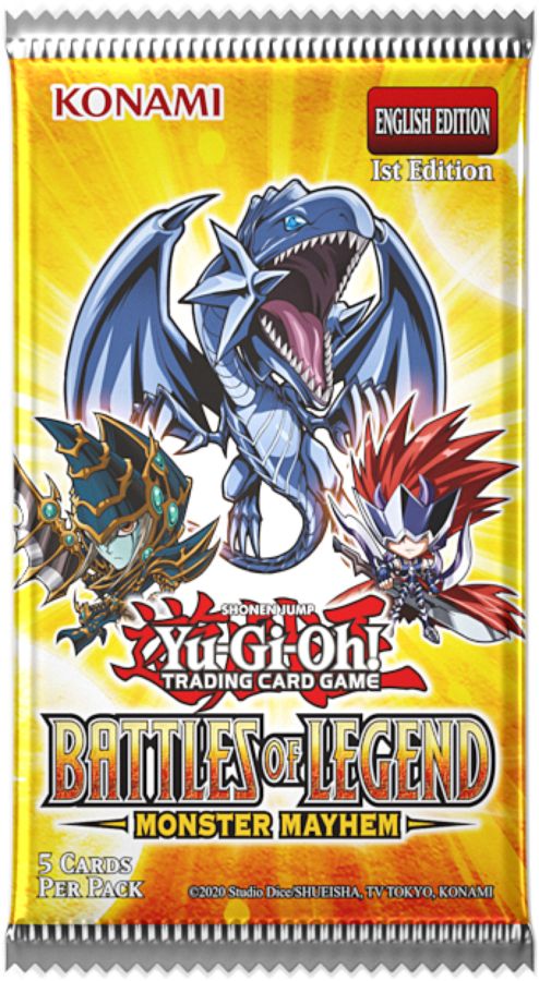 Yu-Gi-Oh! Battles of Legend: Monster Mayhem Booster Pack