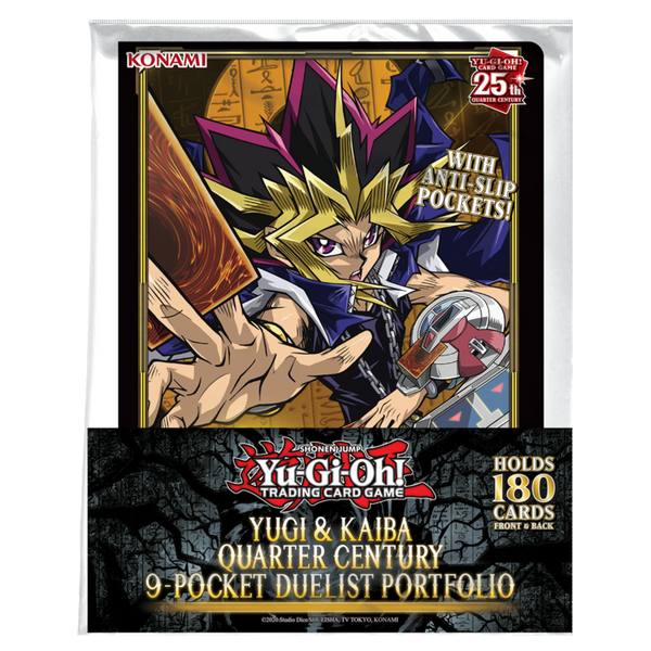 Yu-Gi-Oh! - Yugi & Kaiba Quarter Century 9-Pocket Card Portfolio